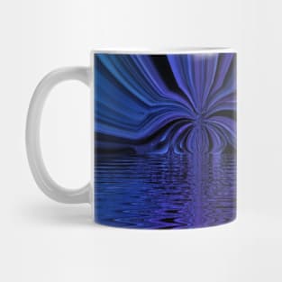 Purple Ombre 3D Texture Background Mug